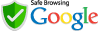 Selo Google Safe Browsing