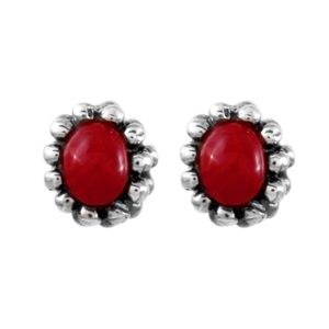 Brinco-Oval-Bolinhas-Vermelho-Pequeno-Prata-925-01