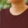Colar-Choker-Estruturada-Bola-Pequena-Dourado-Folheado-03