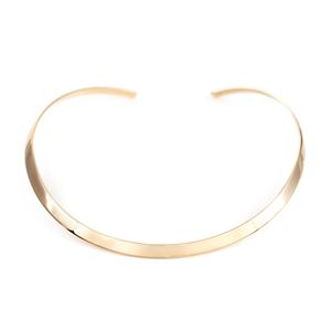 Colar-Choker-Aro-Liso-Dourado-Folheado-01