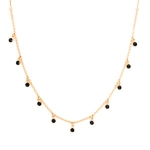 Colar-Choker-Longo-Pedrinhas-Zirconias-Pretas-Dourado-Folheado-01
