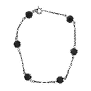 Pulseira-Pedrinhas-Pretas-Grafite-Folheado-01