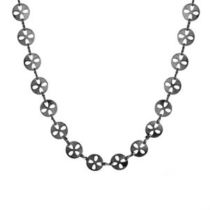 Colar-Choker-Corrente-Medalha-Flor-Grafite-01
