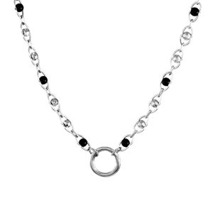 Colar-Choker-Circulo-Corrente-Oval-Bolinha-Preta-Prateado-01