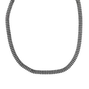 Colar-Choker-Corrente-Bolinha-Tripla-Grafite-Folheado-01