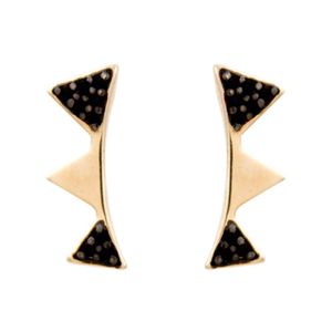Brinco-Ear-Cuff-Triangulo-Zirconia-Negra-Dourado-Folheado-01