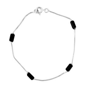 Pulseira-Pedra-Tubo-Preto-Prateado-Folheado-01