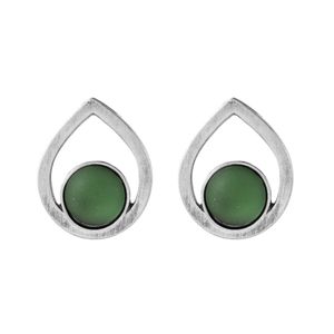 Brinco-Gota-Pedra-Redonda-Verde-Medio-Prateado-01