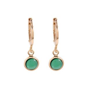 Brinco-Argola-Pedra-Redonda-Verde-Pequeno-Dourado-Folheado-01