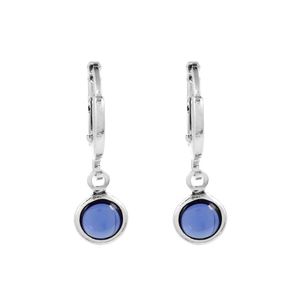 Brinco-Argola-Pedra-Redonda-Azul-Pequeno-Prateado-Folheado-01