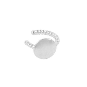 Brinco-Ear-Cuff-Torcido-Circulo-Liso-Prateado-Folheado-01