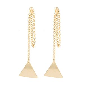 Brinco-Ear-Jacket-Correntes-Triangulo-Liso-Dourado-Folheado-01