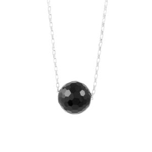 Colar-Bola-Facetada-Agata-Negra-Prateado-Folheado-01