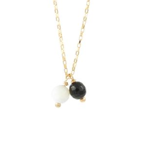 Colar-Duo-Bolinhas-Pedras-Agata-Negra-Madreperola-Dourado-Folheado-01
