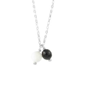 Colar-Duo-Bolinhas-Pedras-Agata-Negra-Madreperola-Prateado-Folheado-01