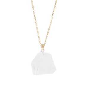 Colar-Quartzo-Transparente-Bruto-Curto-Dourado-Folheado-01
