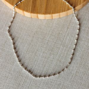 Colar-Choker-Corrente-Bolinhas-Elos-Prateado-Folheado-01