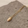 Colar Coracao Humano Banhado Ouro 18k 02