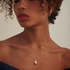 Colar Coracao Humano Banhado Ouro 18k 06