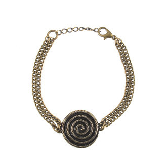 Pulseira Espiral Bronze
