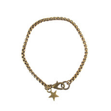 Pulseira Estrela Pequena Bronze