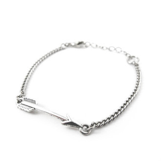 Pulseira Flecha Prateado