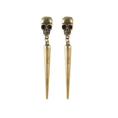 Brinco Caveira e Spike