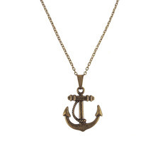Colar Âncora Navy Bronze