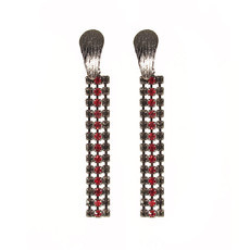 Brinco Gota e Cascata Folheado