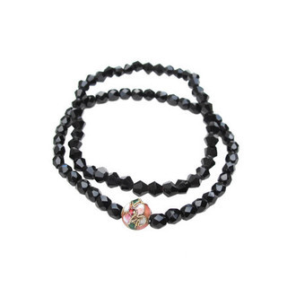Pulseira Conjunto Flor Closonê Cristais