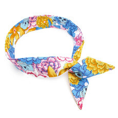 Faixa Dolly Bow Caveira e Flores
