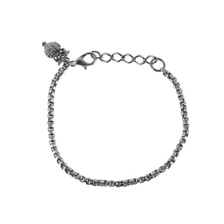 Pulseira Coruja Pequena Grafite