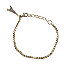 Pulseira Torre Eiffel Paris Bronze
